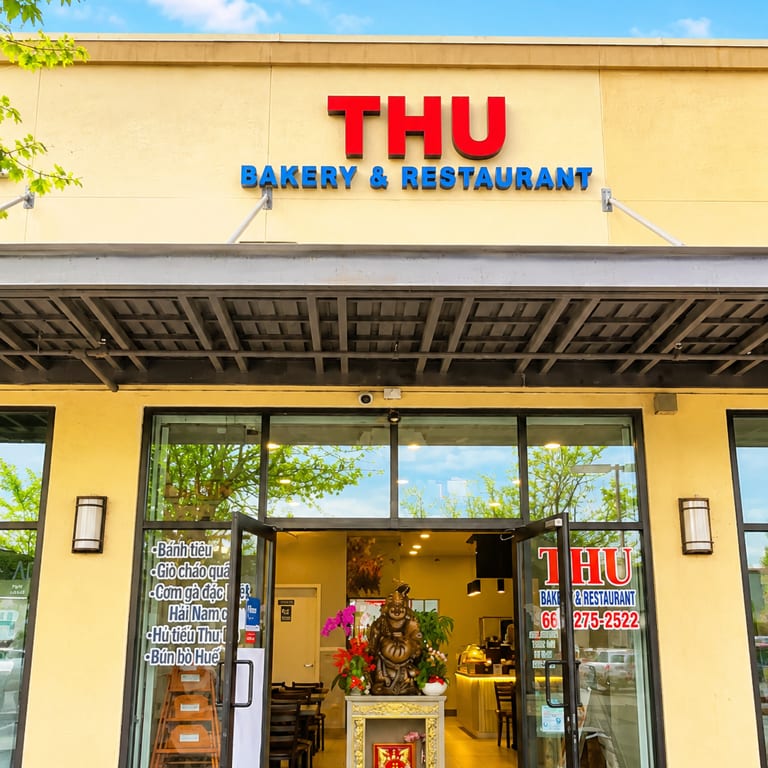 Welcome to Thu Bakery & Restaurant in San Jose, CA
